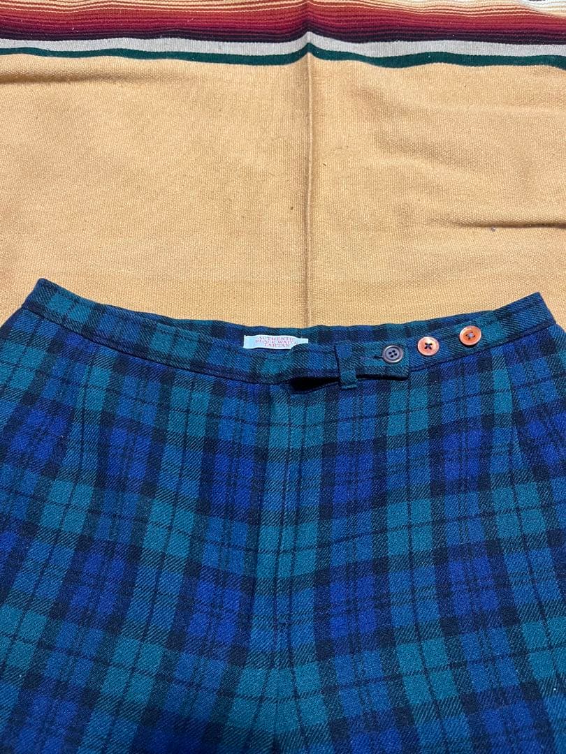 70s USA製 PENDLETON ウールパンツ \"BLACK WATCH\"