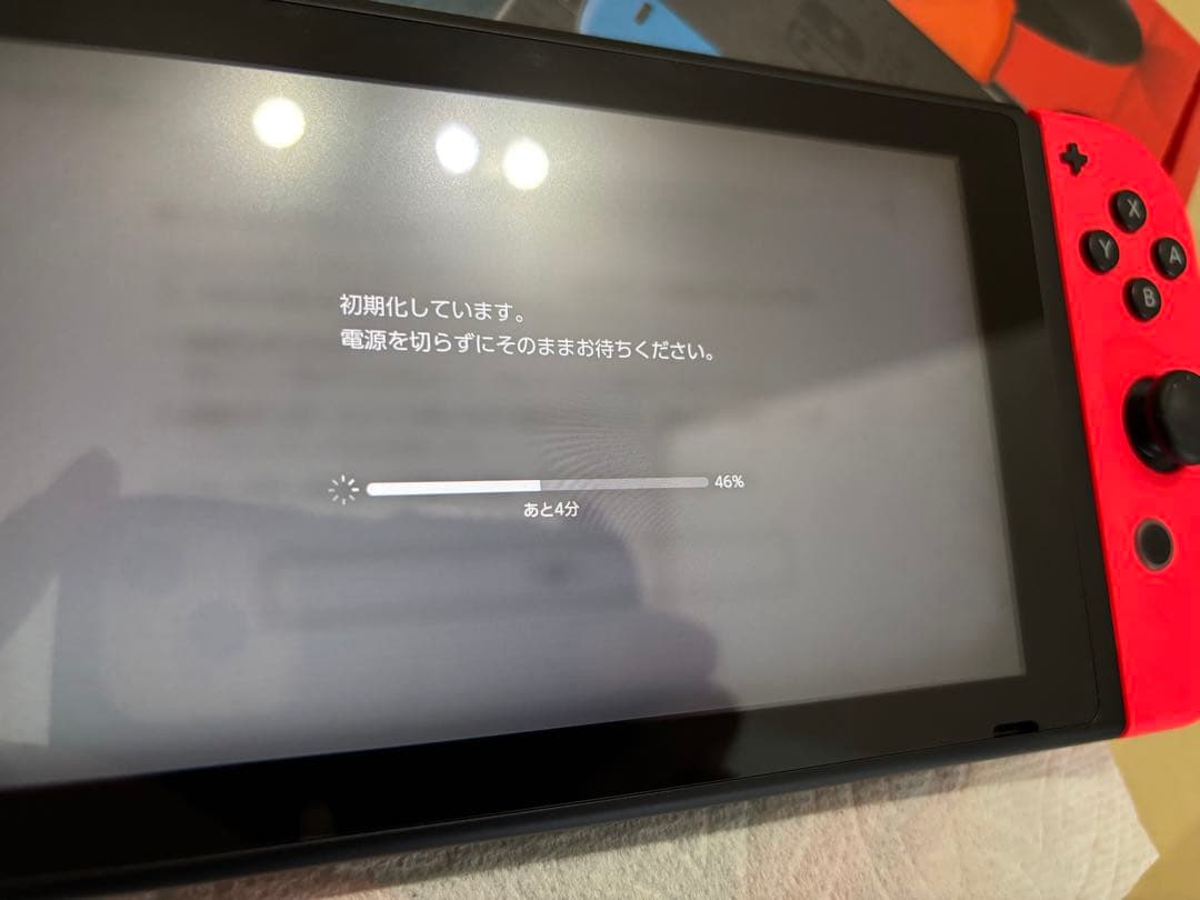 Nintendo Switch ネオンブルー/ネオンレッド 本体　新品購入品