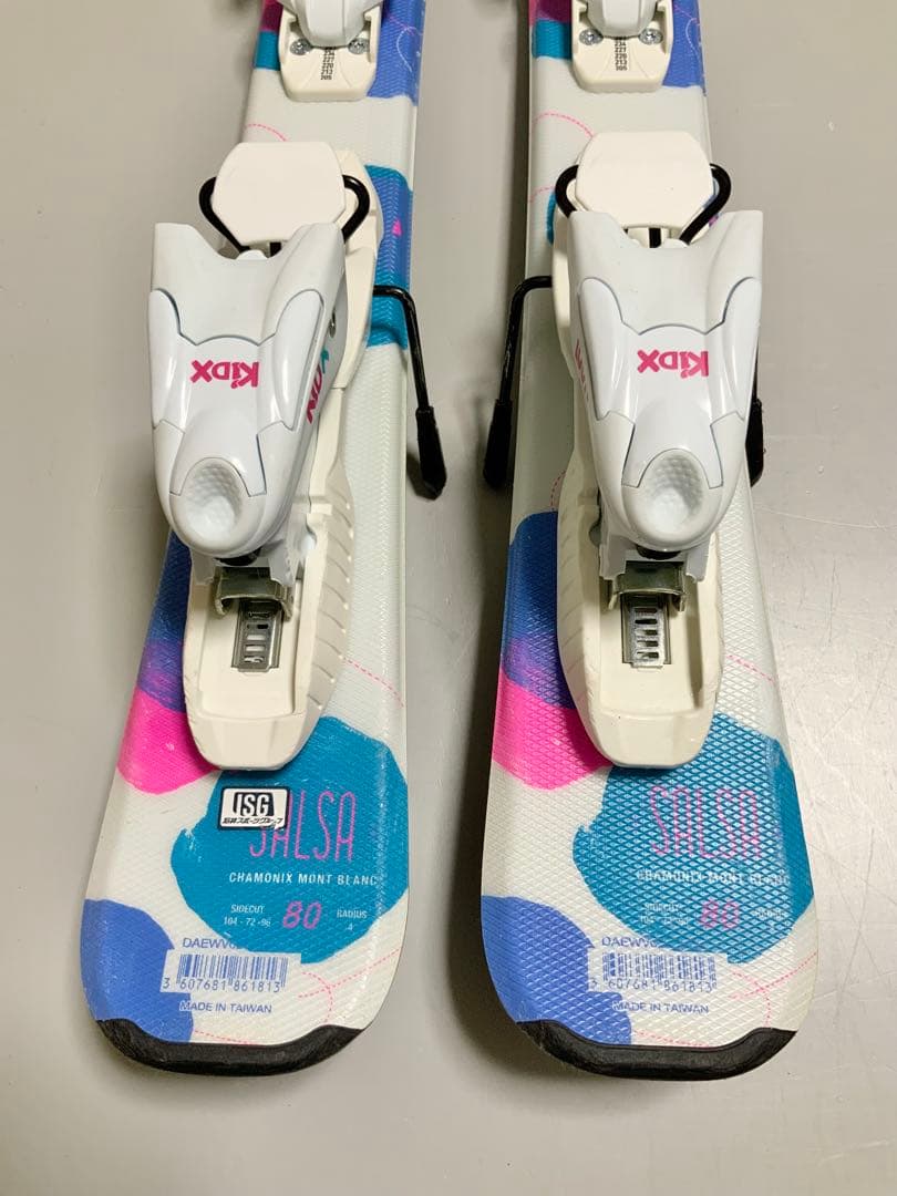 良品　ジュニアスキー 4点セット DYNASTAR 板80cm／靴19cm