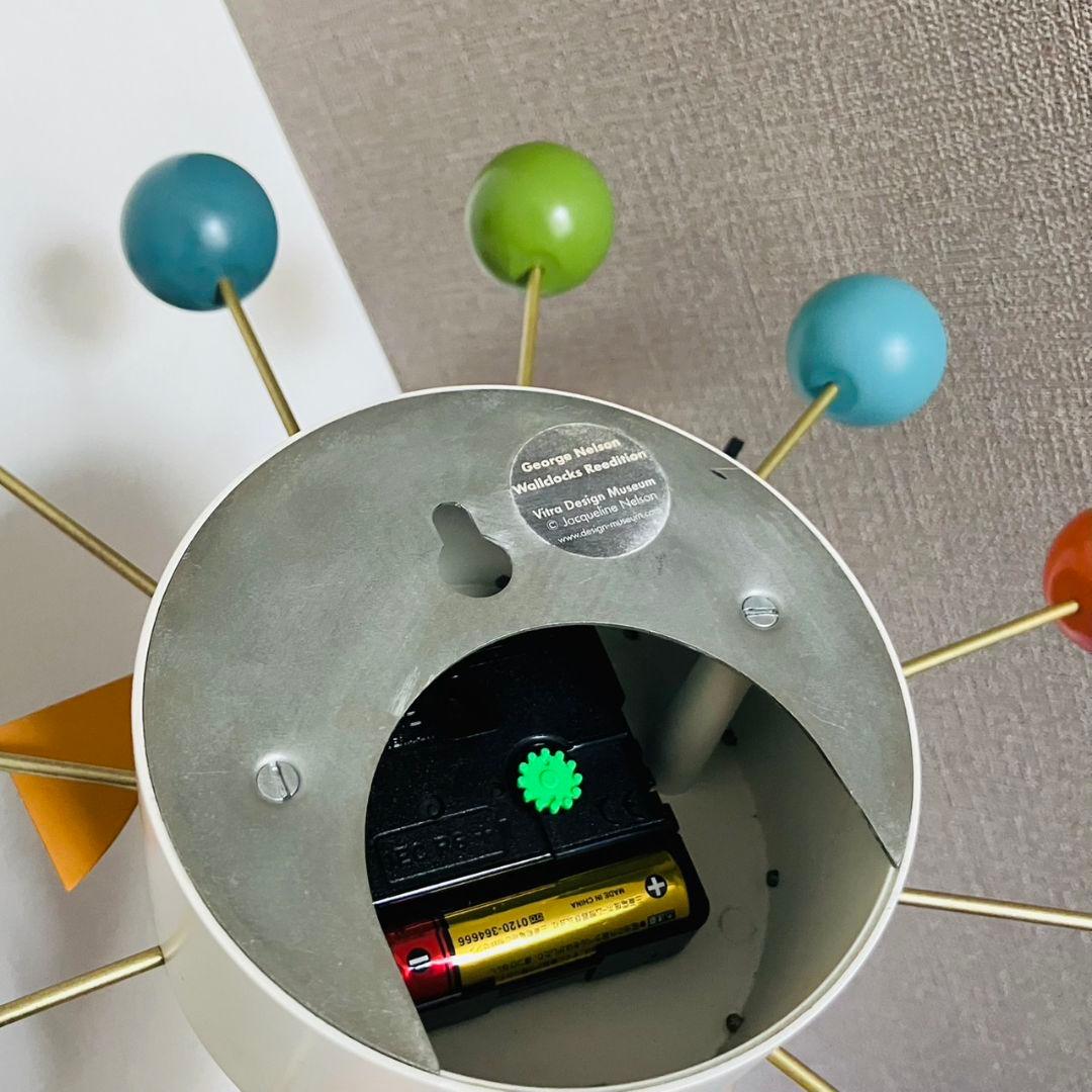 正規品 ボールクロック マルチカラー vitra ジョージ・ネルソン