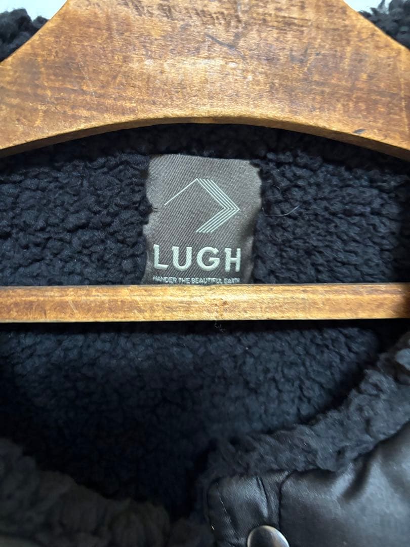 LUGHウォーマーベスト キルティングダウンベスト（収納袋付き）