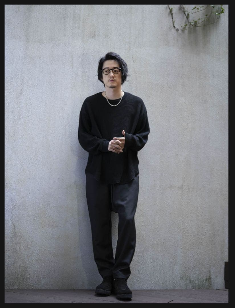 MB スタンダードサルエルスラックス　Lサイズ　黒