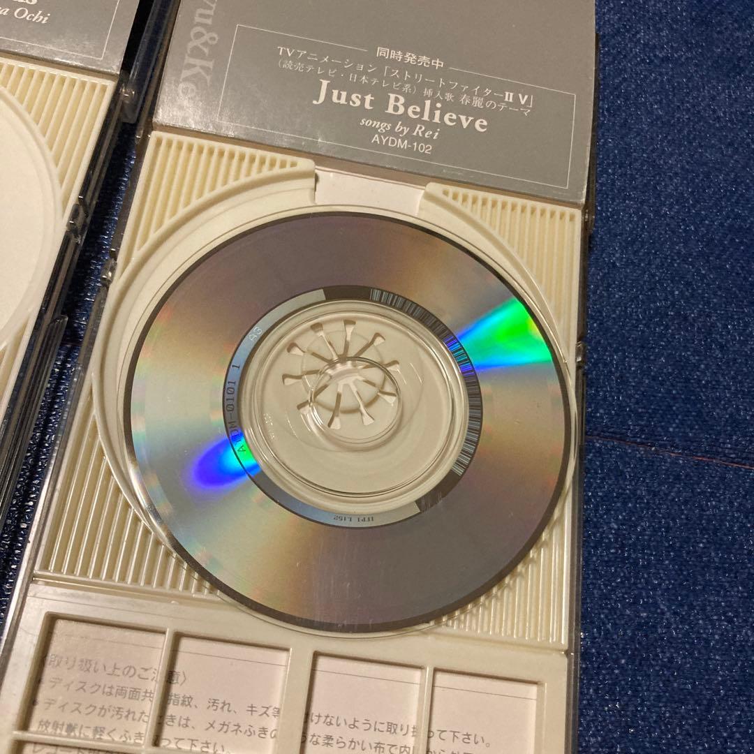 ストリートファイターⅡ Ⅴ 春麗　リュウとケンテーマ　8センチ8cmシングルCD