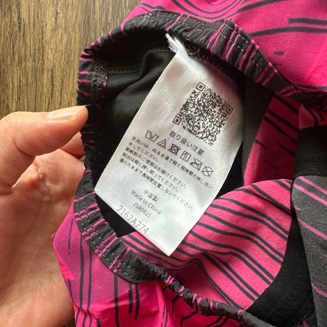 asicsトップインパクトピンク高速水着ML