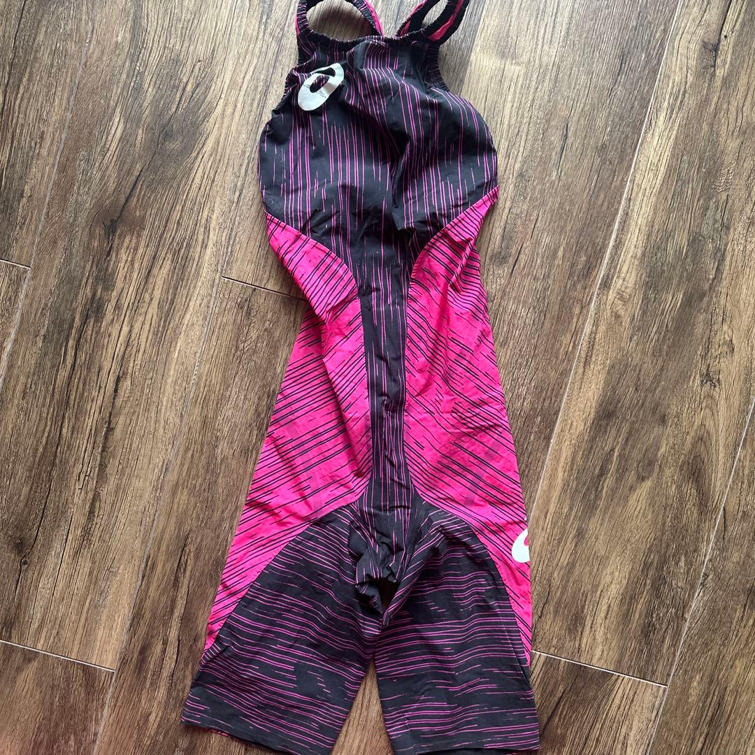 asicsトップインパクトピンク高速水着ML