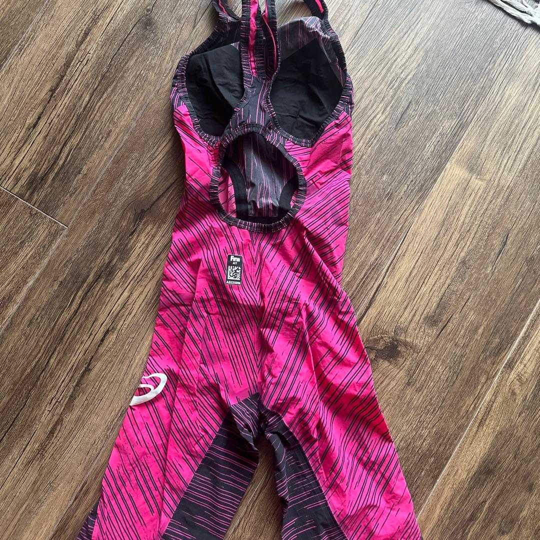 asicsトップインパクトピンク高速水着ML
