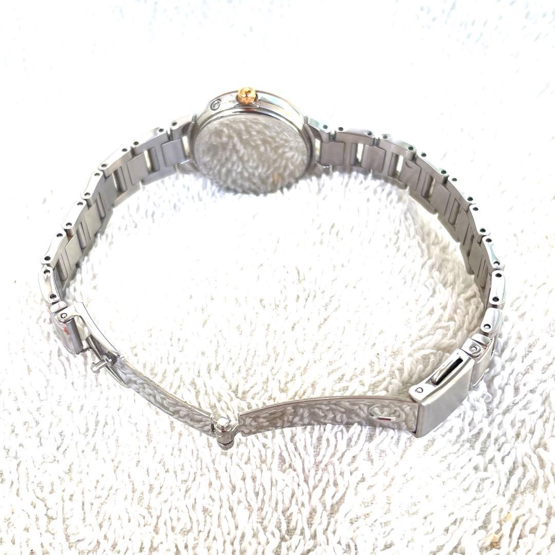 GUMI。美品❣xC電波ソーラー　H060ハッピーフライト　銀文字盤　稼働