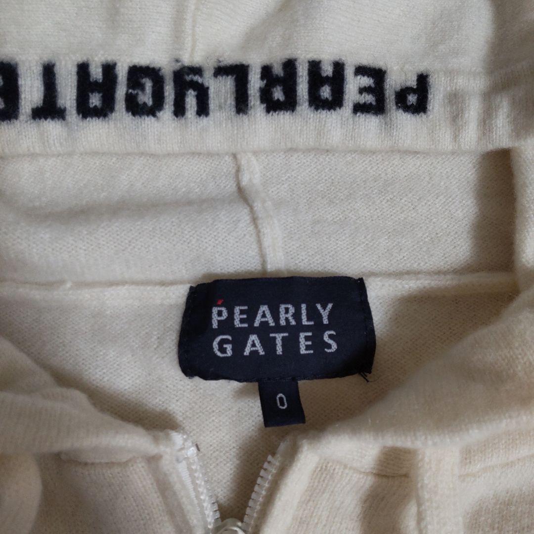 PEARLYGATES パーリーゲイツ パーカー カシミヤ100% 0