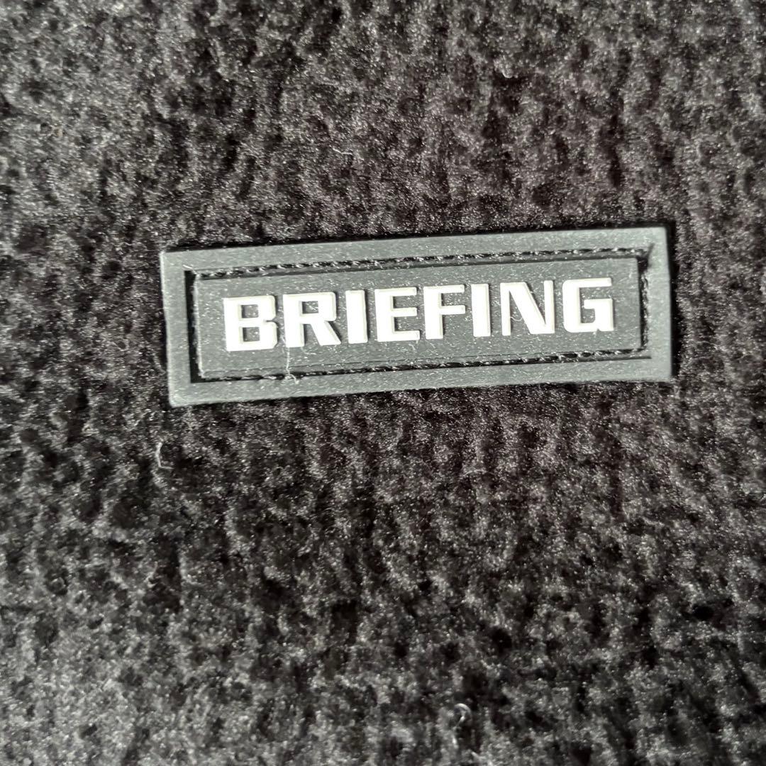 【タグ付き✨】ブリーフィング　フリース　ボア　ジャケット　ジップ　中綿　ブラック