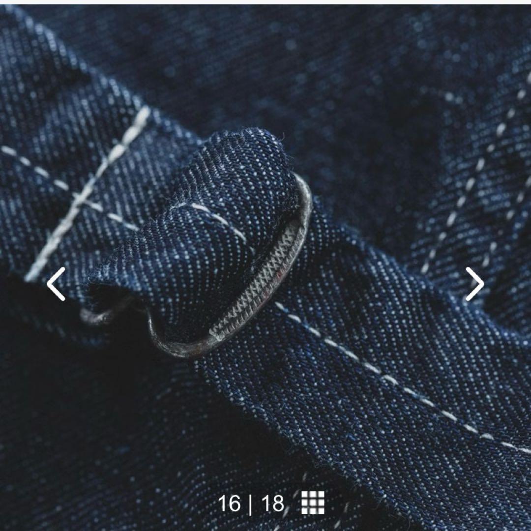 美品　ジョンブル　デニムチューブサロペット　L サイズ　インディゴ