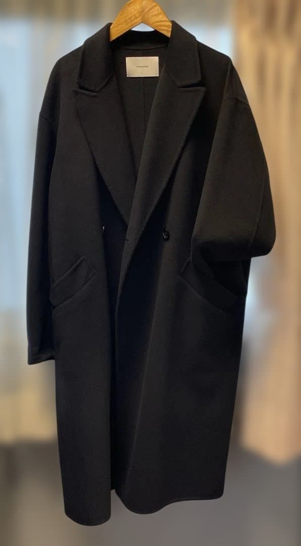 FRAMeWORK 24AW SUPER160sダブルブレストコート　38