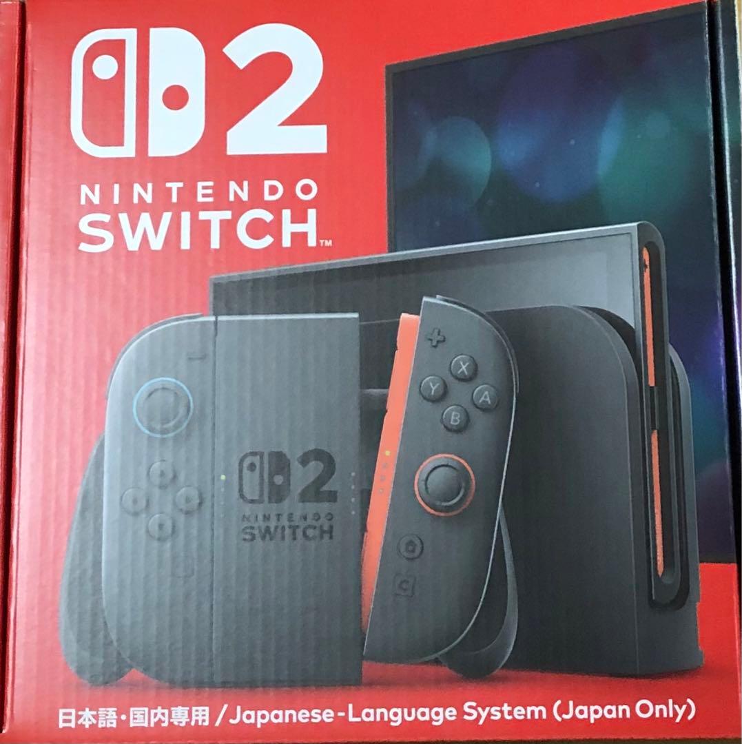 Nintendo Switch 2 本体 国内版 新品 日本語／国内専用