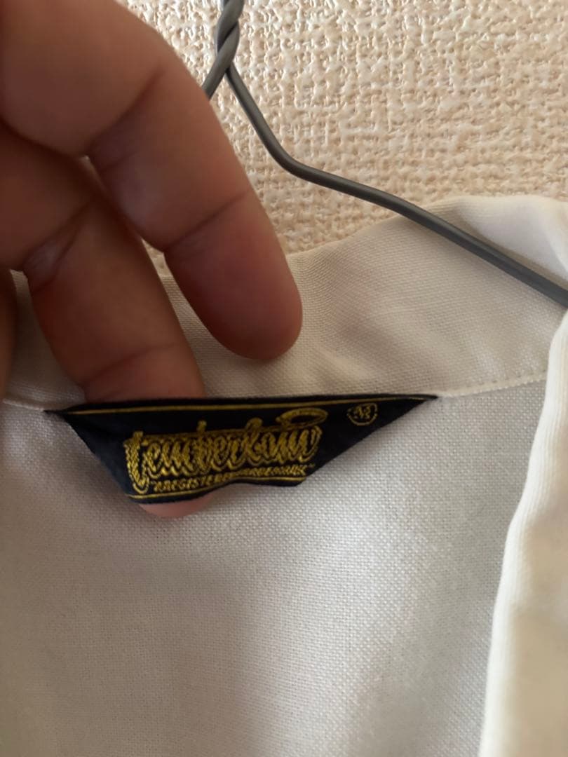 tenderloin 黄金期　刺繍入りショートスリーブボーリングシャツ