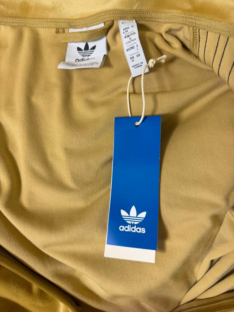 【タグ付き】adidas アディダス ベロアトラックジャケット メンズ M