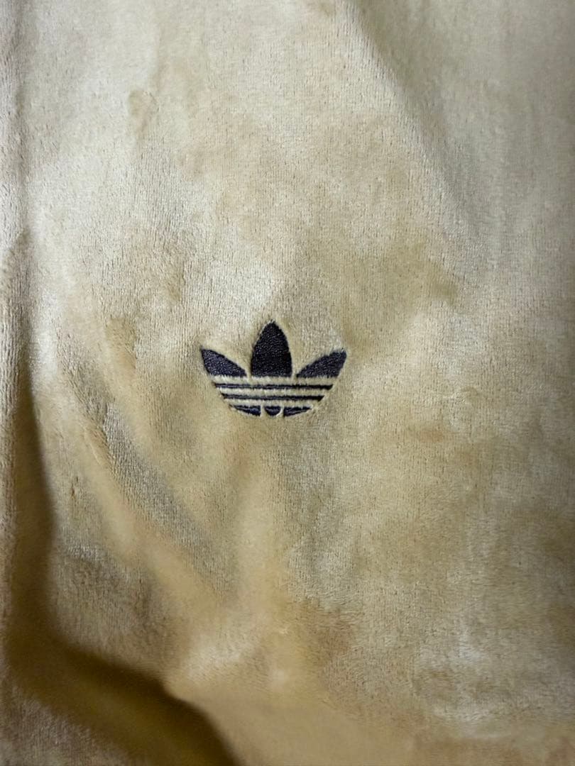 【タグ付き】adidas アディダス ベロアトラックジャケット メンズ M