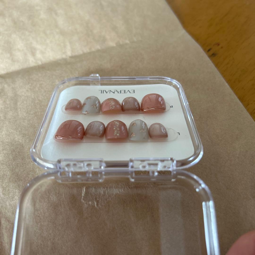 EVER NAIL office pink アレンジ入り