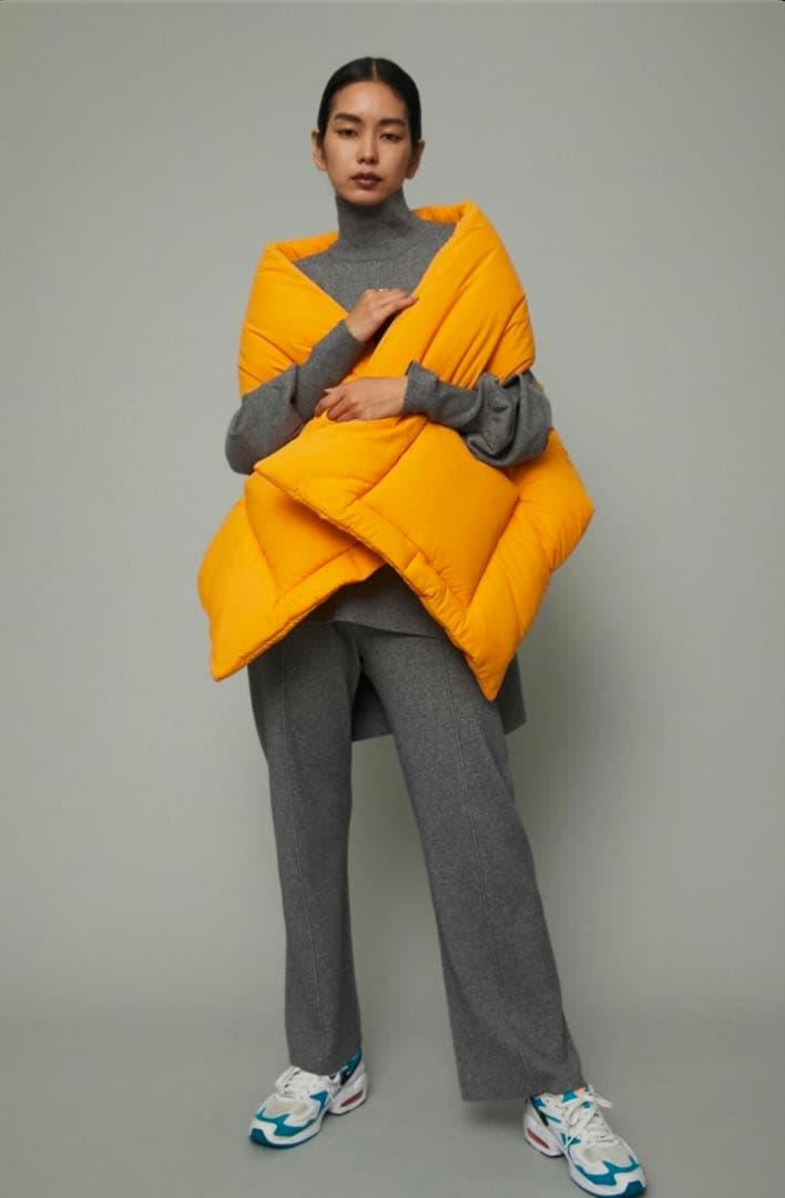 HeRIN.CYE ダウンショール ダウンストール ダウンジャケット