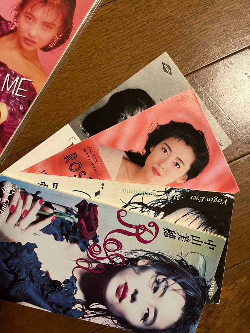 中山美穂　初期8cm 網浜直子ほか　85年組CDセット　おまけ8cm付き