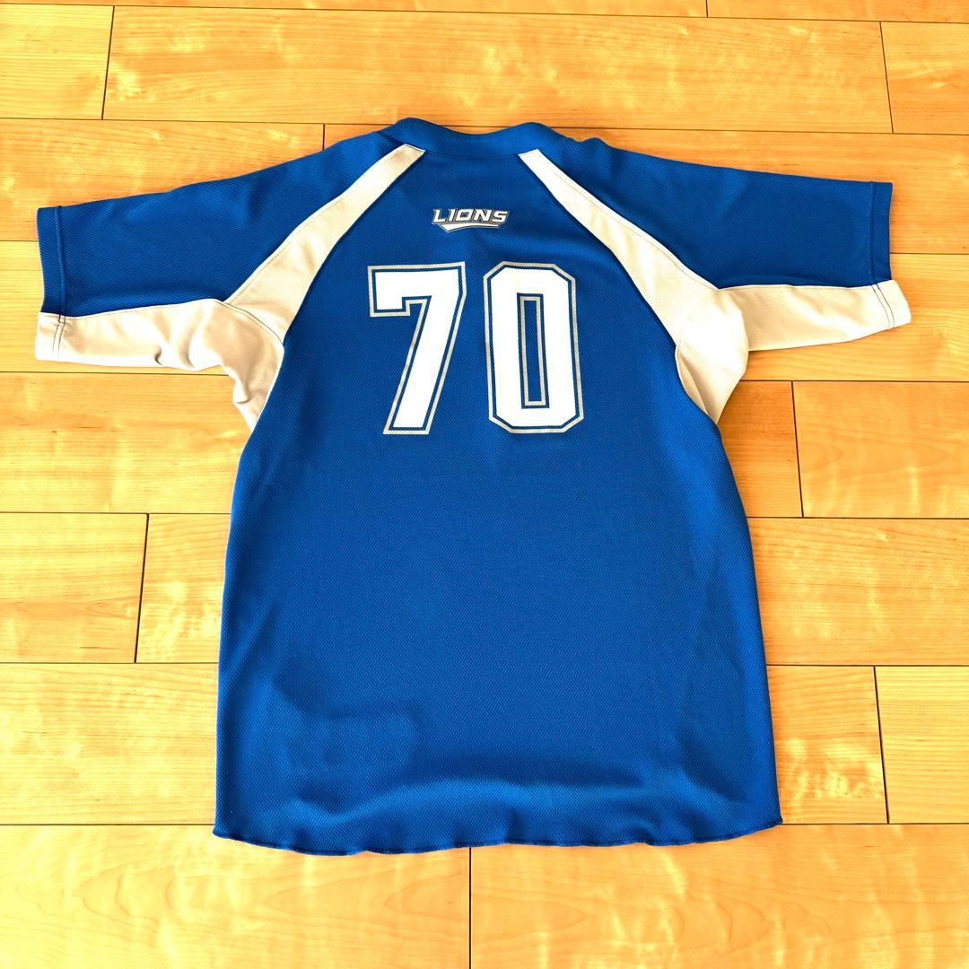 実使用　埼玉西武ライオンズ　球団支給　ユニフォーム　ジャージー　NPB