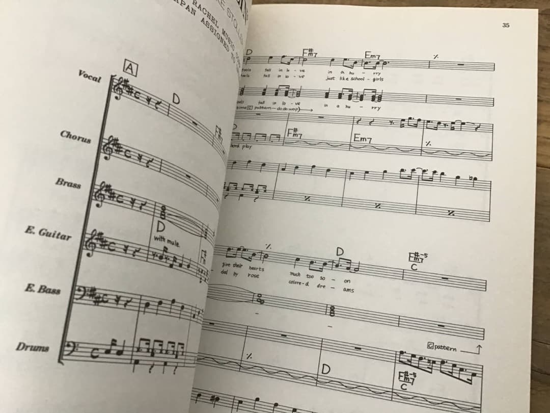 ★楽譜/シャネルズ/LIVE AT WHISKY A GO GO/バンドスコア