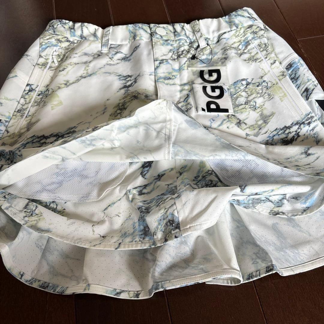 パーリーゲイツPGG Ｐe 4wayストレッチマーブルスカートサイズ1