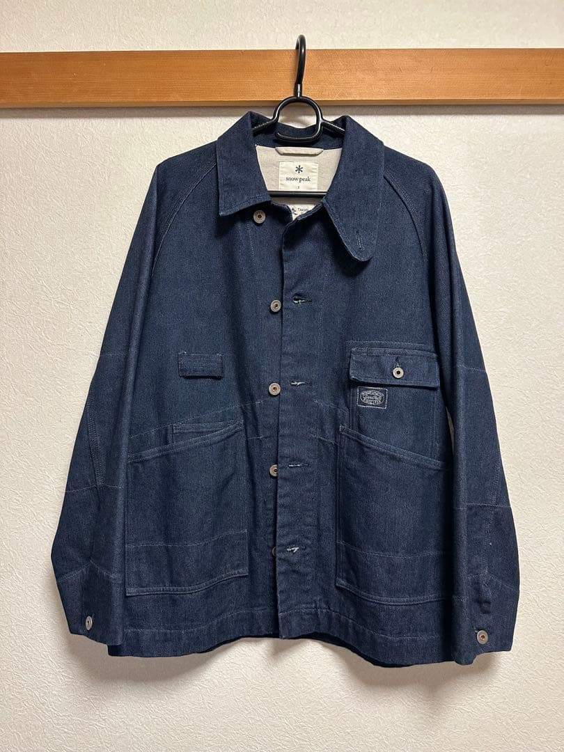 スノーピーク TAKIBI デニムジャケット JK-21AU103 インディゴ