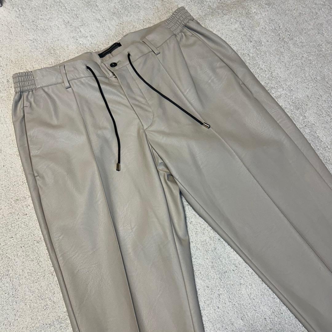 ジャブスアルキヴィオ　マサッチョ　シンセティックレザーパンツ　70周年記念　50