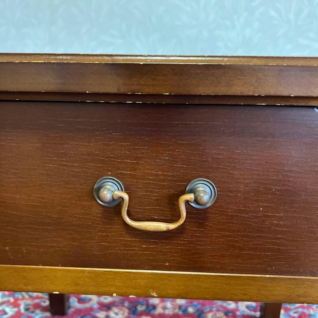 アンティーク サイドテーブル ナイトテーブル 木製