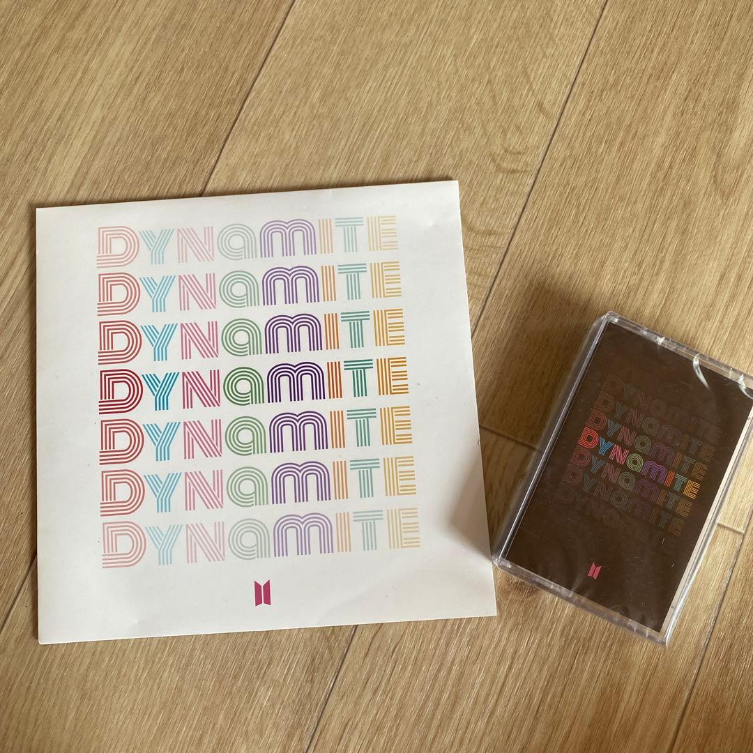 BTS レコード　カセットテープ　dynamite