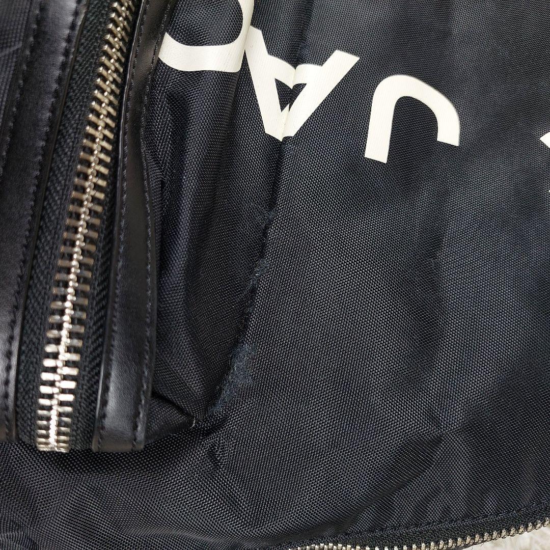 MARCJACOBS サスペリア デカロゴリュックサック バックパック ブラック