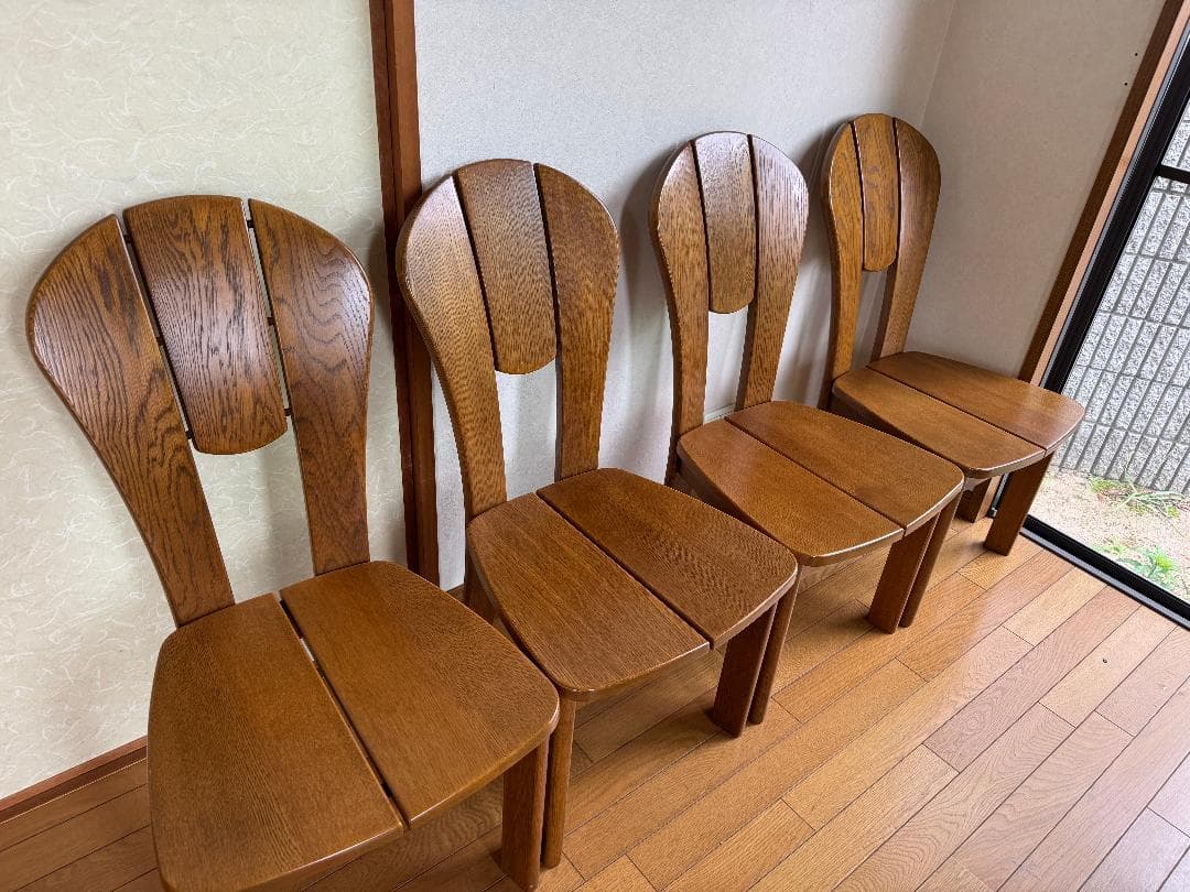 海が好き2脚セット浜本工芸　ダイニングチェア②