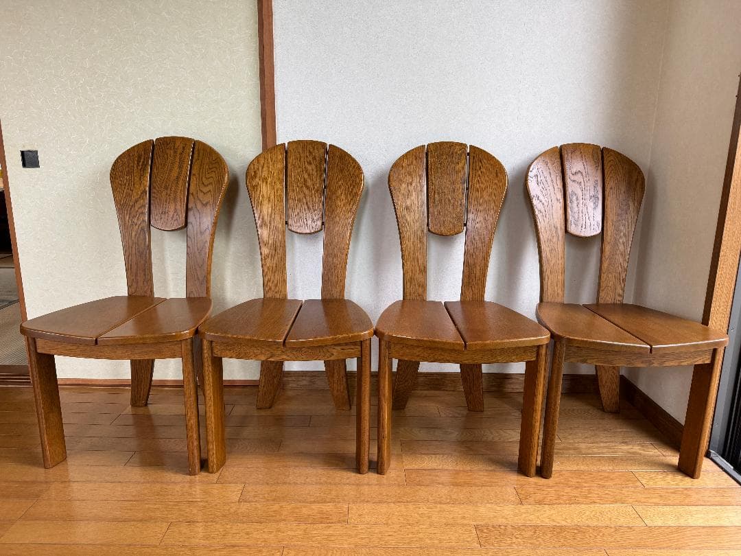 海が好き2脚セット浜本工芸　ダイニングチェア②