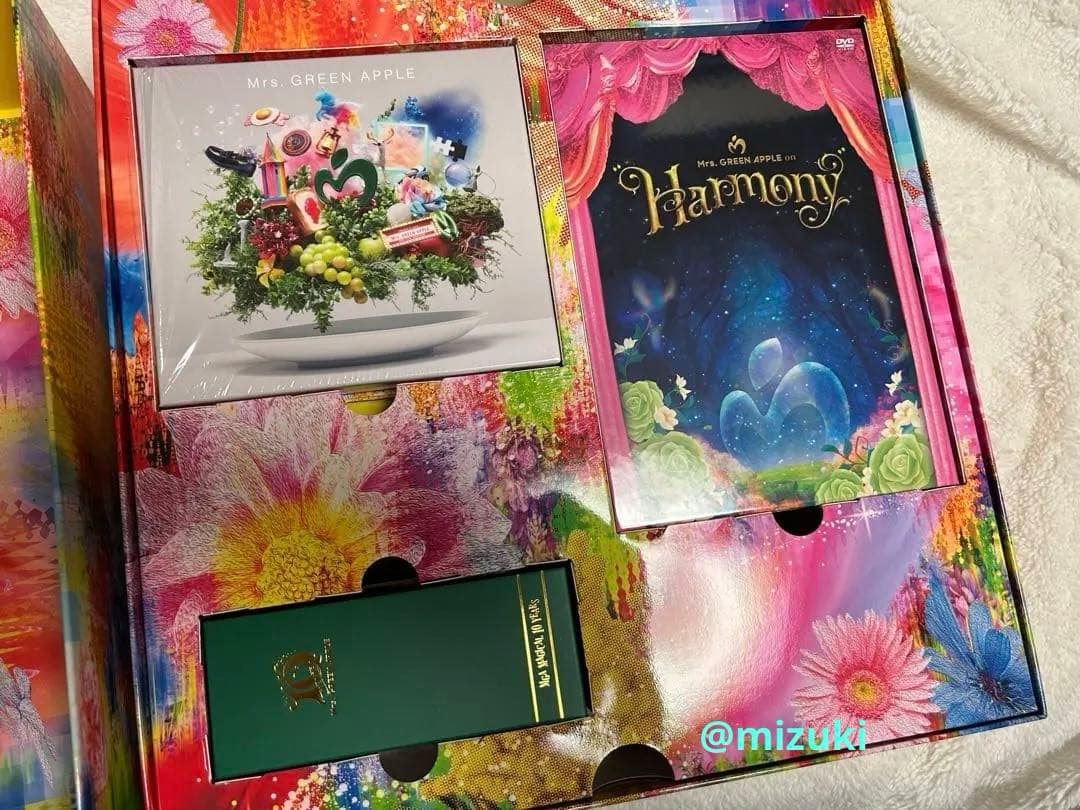 Mrs. GREEN APPLE ミセス10 Harmony BOX グッズ付き