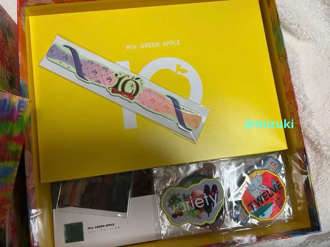 Mrs. GREEN APPLE ミセス10 Harmony BOX グッズ付き