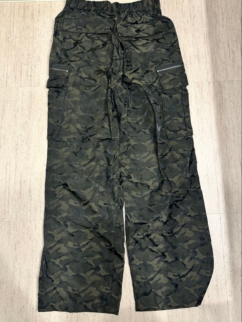 迷彩ワイドパンツ　juha