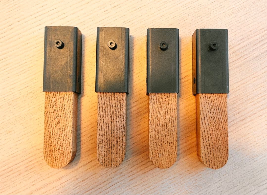 残り3点 ブラックデザイン ハレテーブル 日和 延長脚 改良品