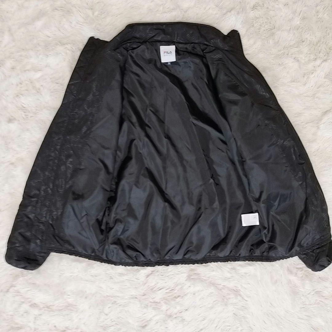 【FILA GOLF】ウインドブレイカー セットアップ ブラック サイズM