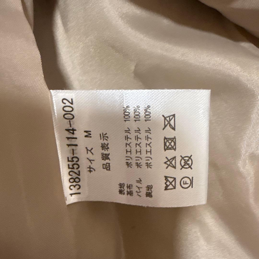 OLUN オルン　きりまる　ルーズ2wayボアコート　ベージュ　M