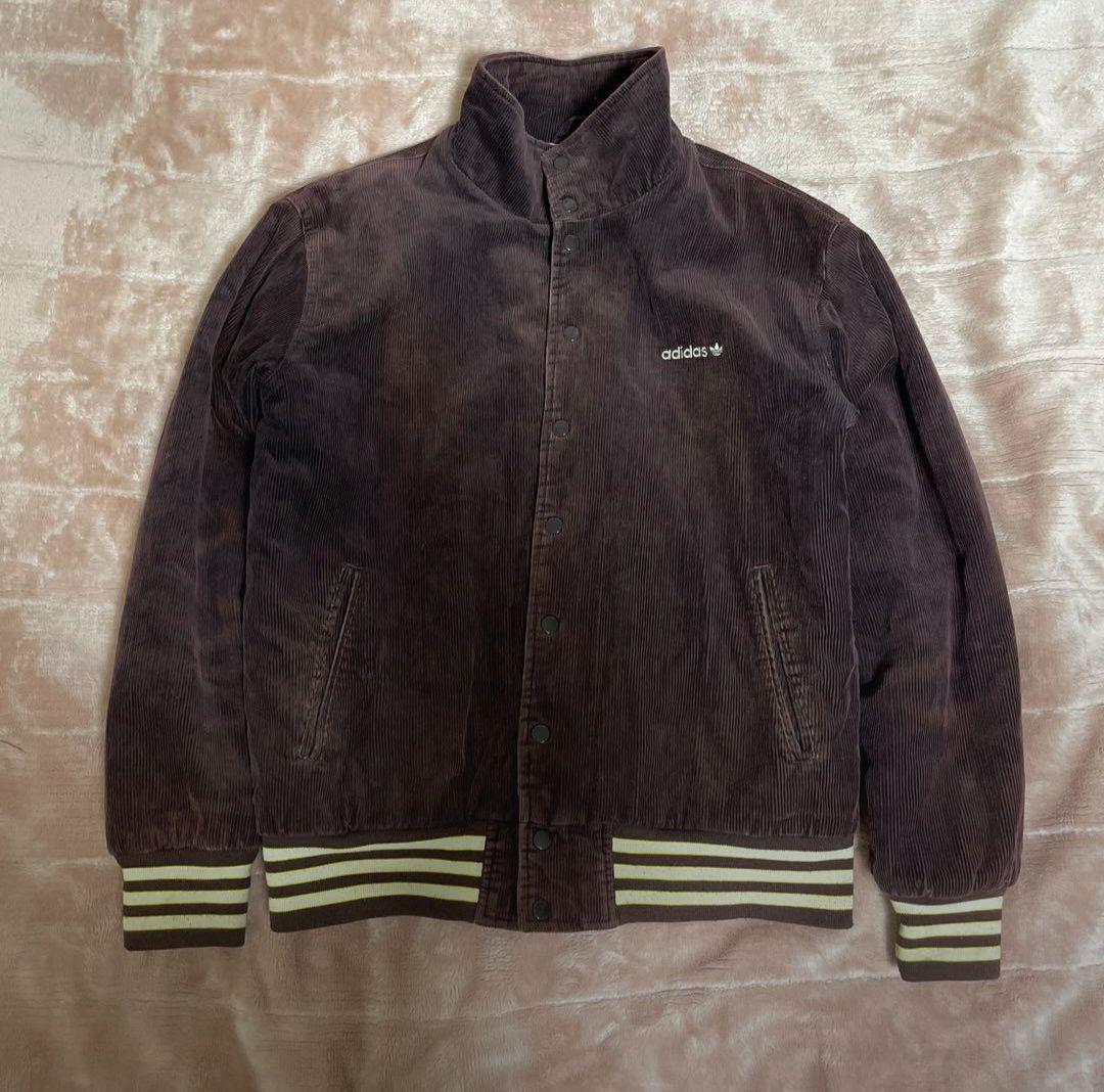 【激レア！】adidasコーデュロイジャケット スタジャン ジャージ