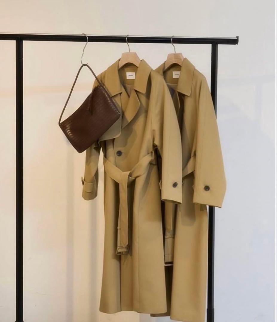最終価格‼️MIESROHEミースロエ★ドルマンスリーブトレンチコート