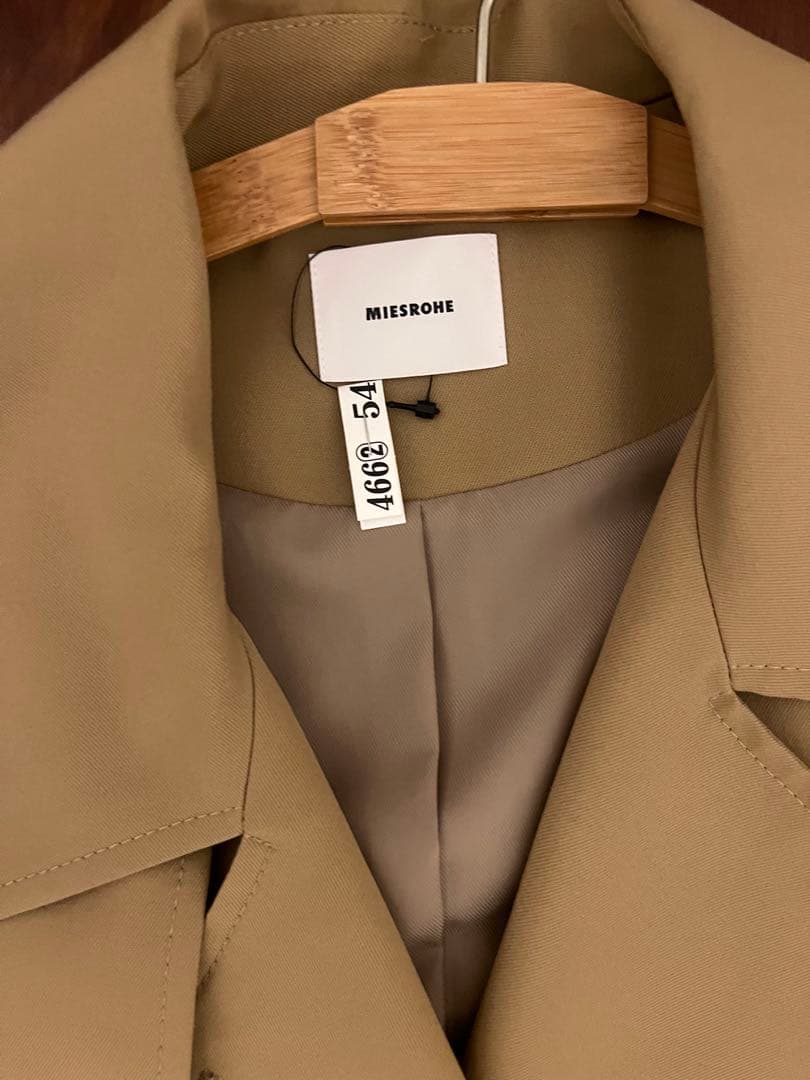 最終価格‼️MIESROHEミースロエ★ドルマンスリーブトレンチコート