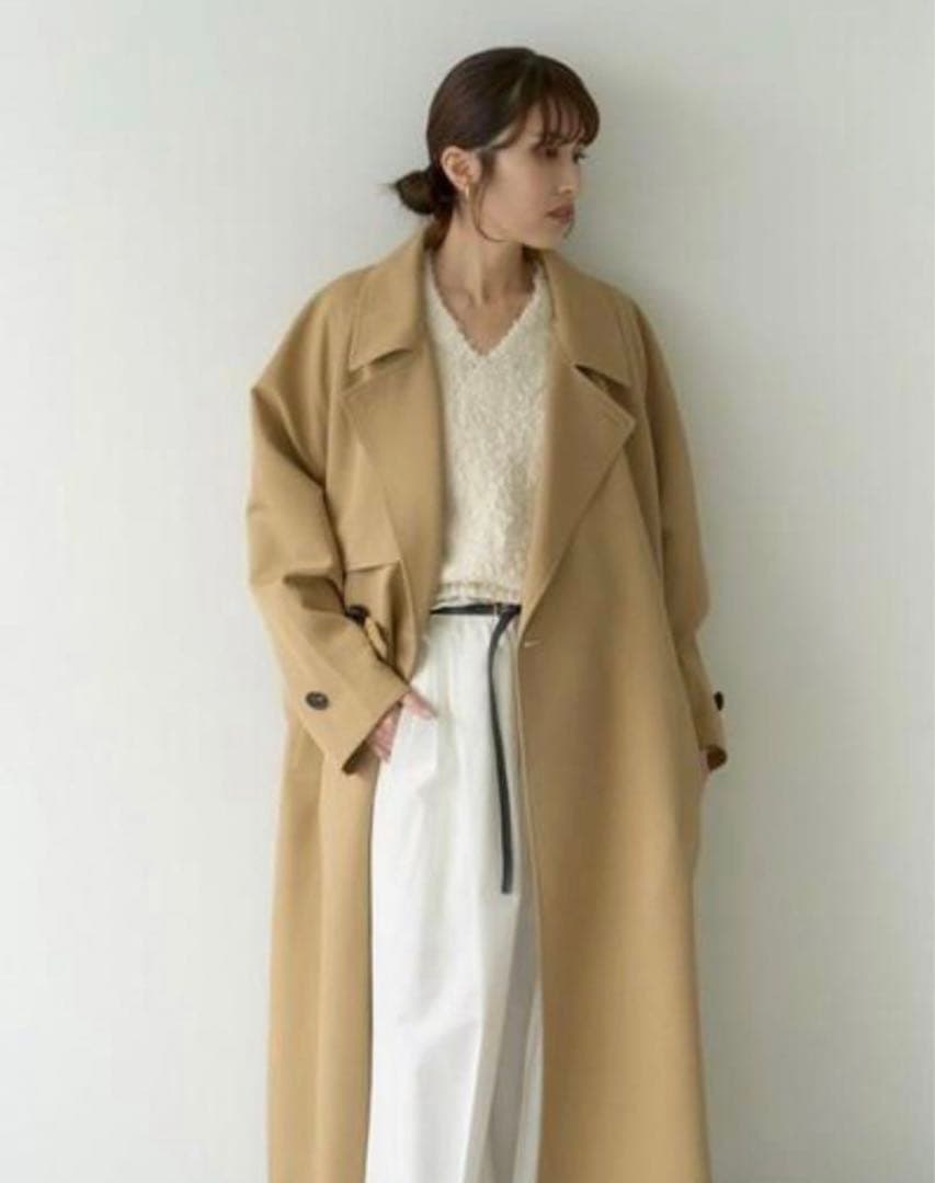 最終価格‼️MIESROHEミースロエ★ドルマンスリーブトレンチコート