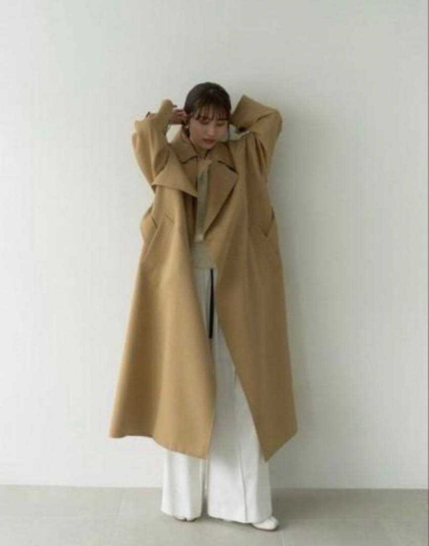 最終価格‼️MIESROHEミースロエ★ドルマンスリーブトレンチコート