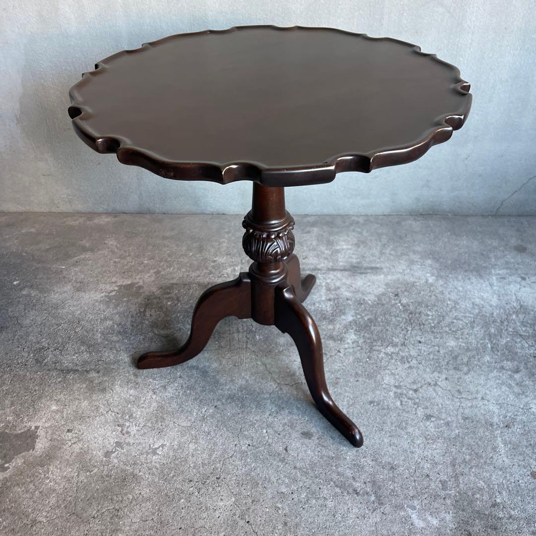 オールドビンテージ　イギリス ワインテーブル　サイドテーブル