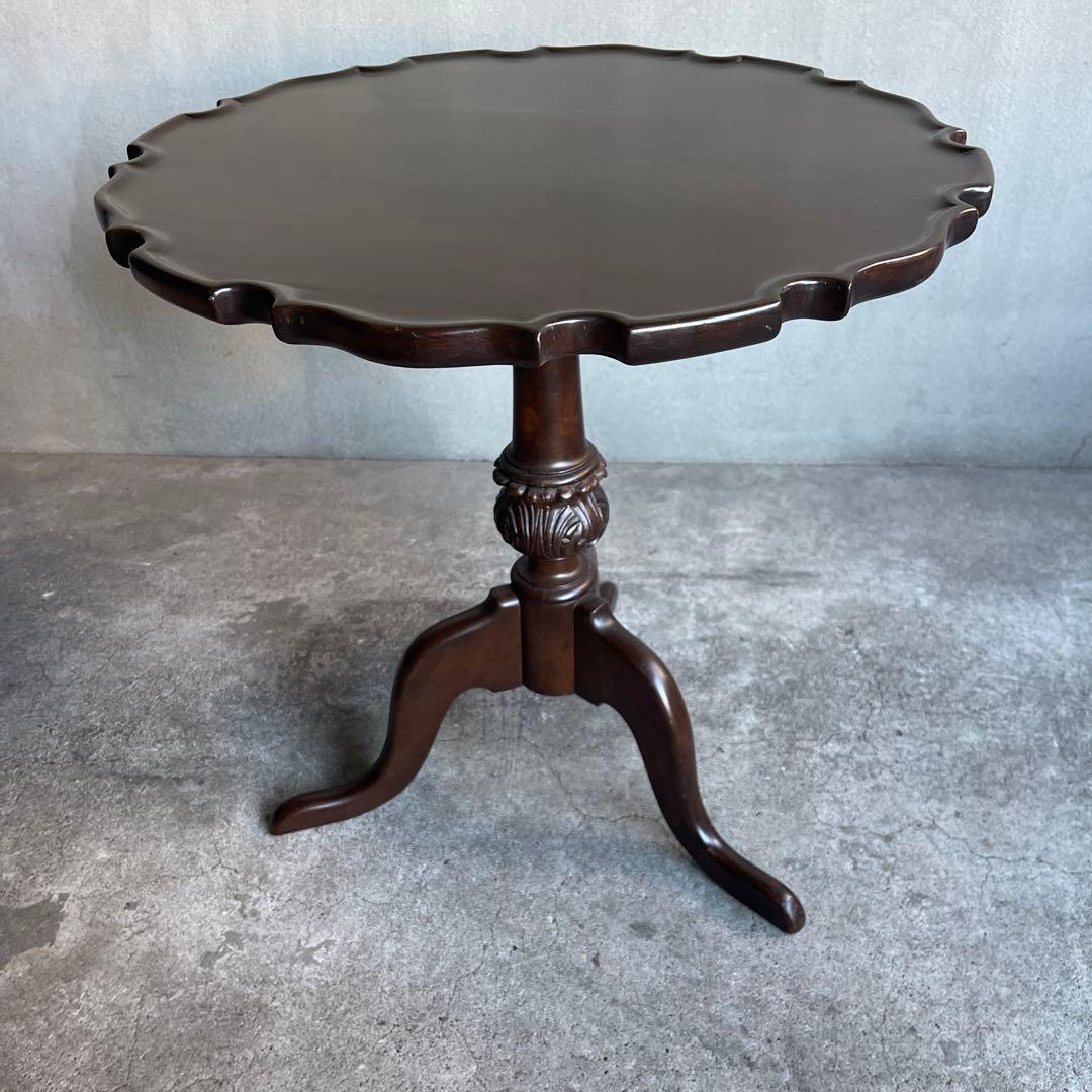 オールドビンテージ　イギリス ワインテーブル　サイドテーブル