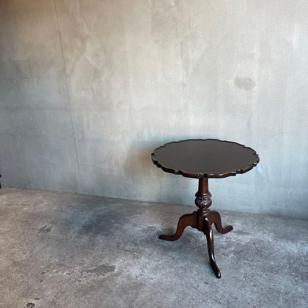 オールドビンテージ　イギリス ワインテーブル　サイドテーブル