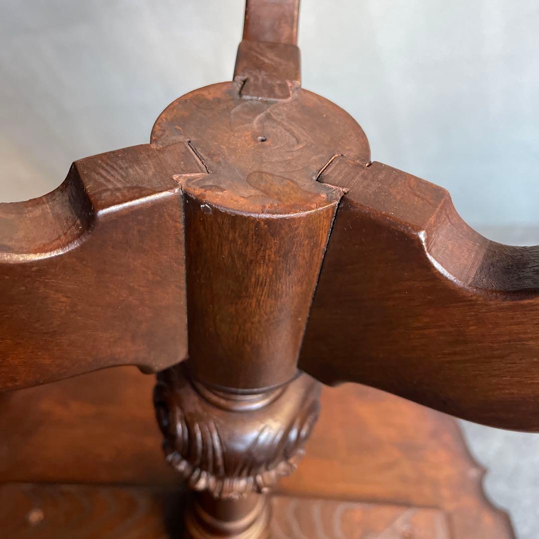 オールドビンテージ　イギリス ワインテーブル　サイドテーブル