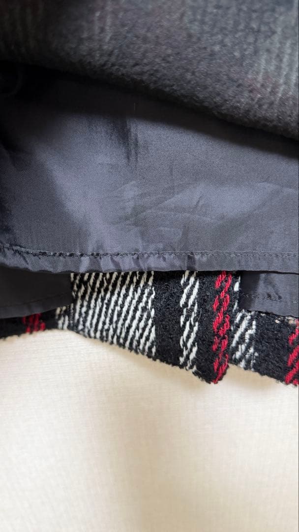 美品 ブルーレーベルクレストブリッジ ジャンパースカート チェック 38