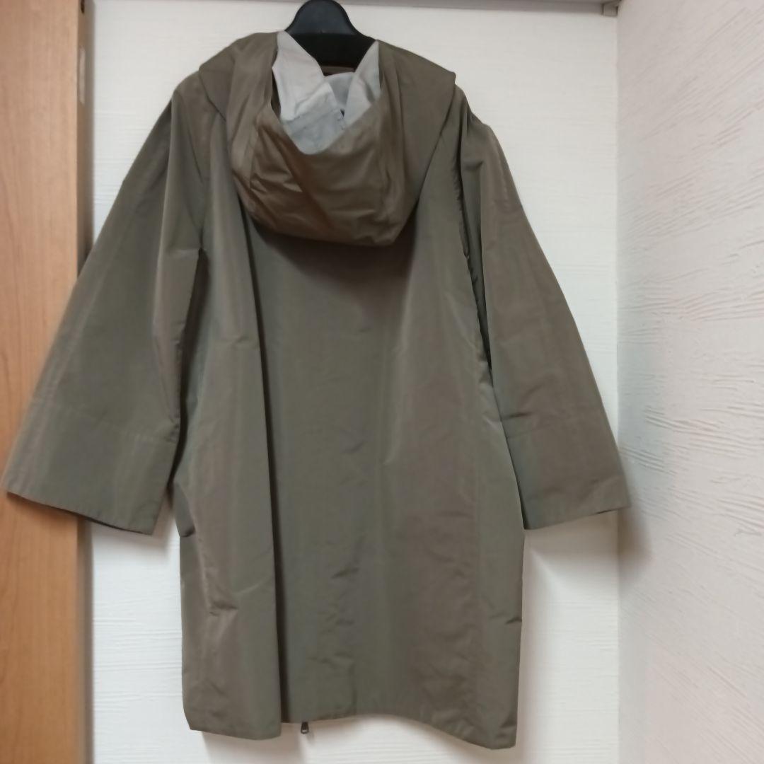 BRUNELLO　CUCINELLIオリーブ色 フード付きロングコート