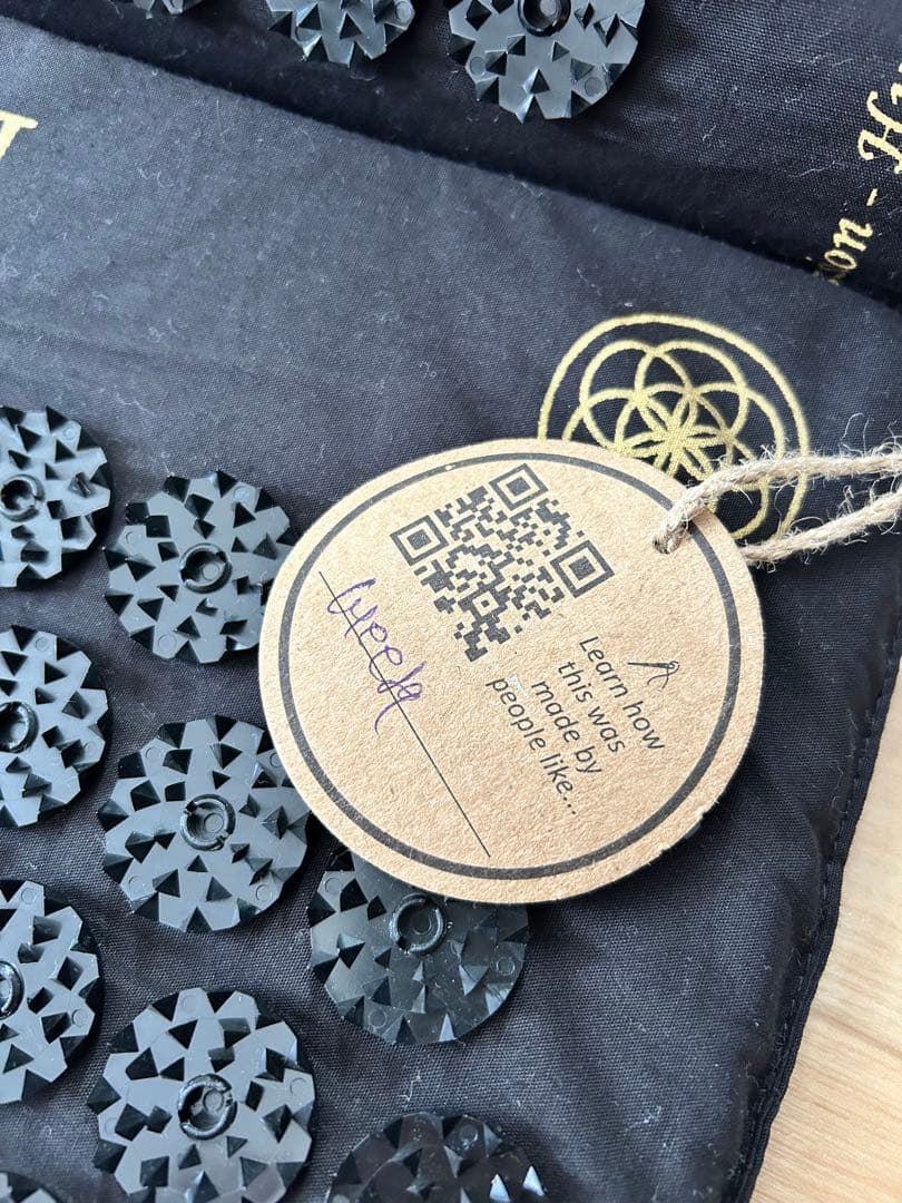 SHAKTI ブラック シャクティマット ピロー オリジナル